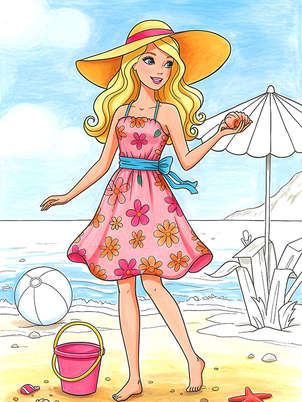 Barbie Coloring Pages