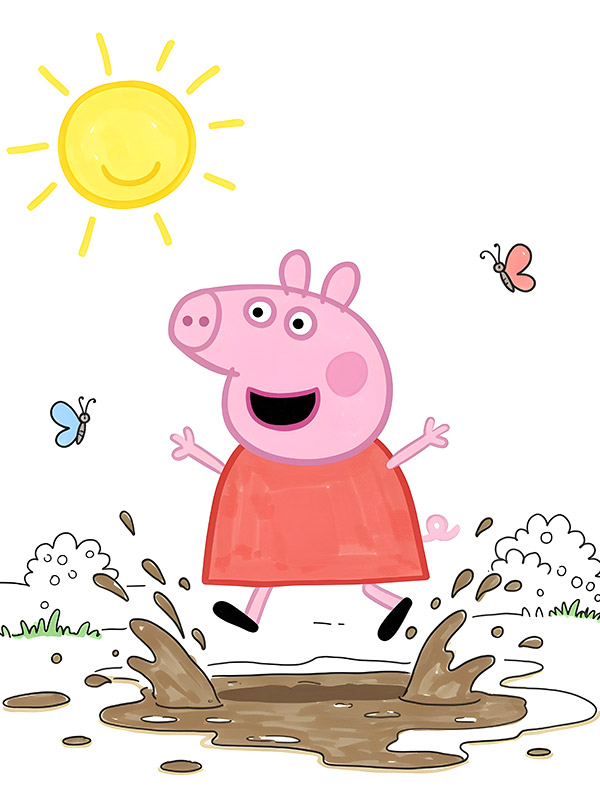 Peppa Pig Coloring Pages