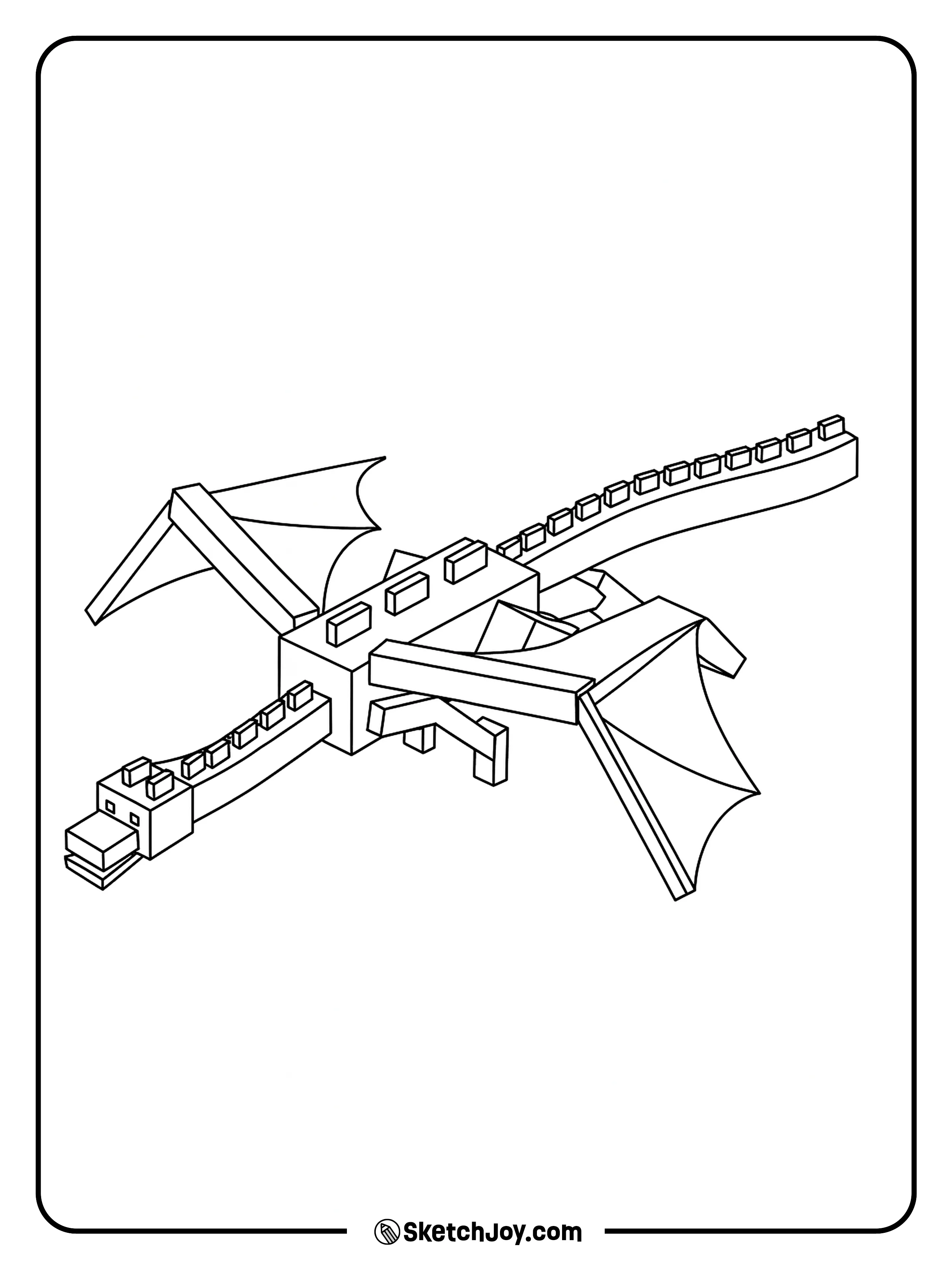 The Ender Dragon lets out a powerful roar