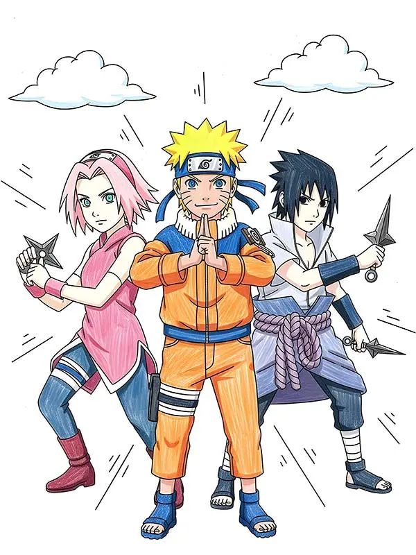 Naruto Coloring Pages
