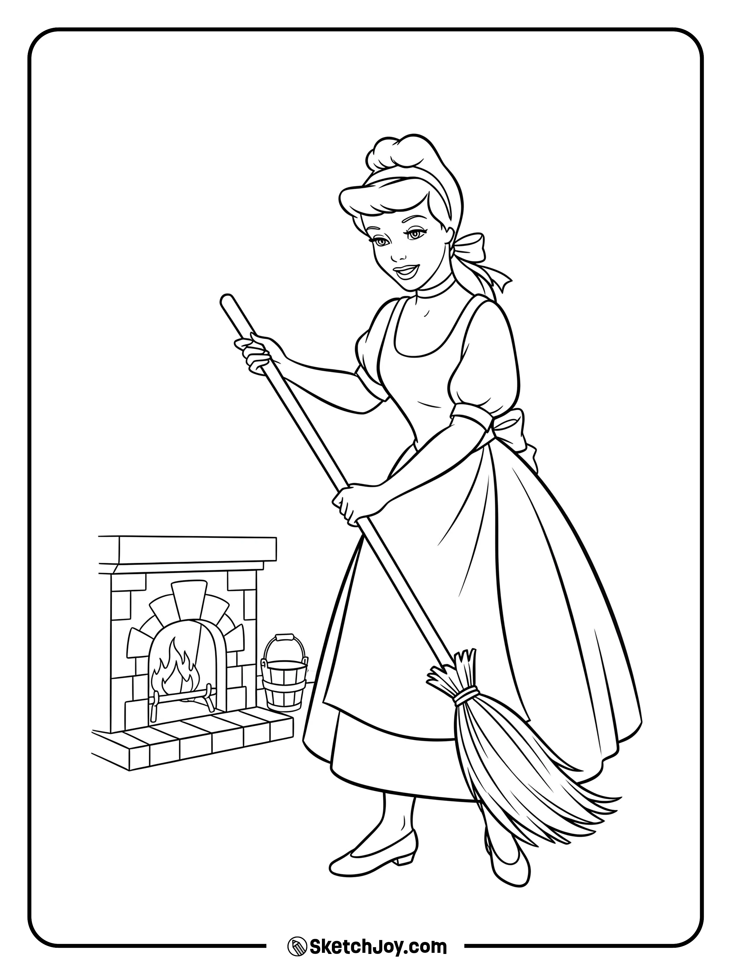 The humble beginning scene.