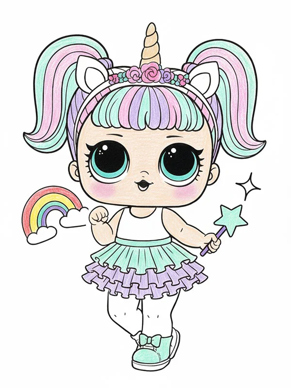 LOL Surprise Coloring Pages