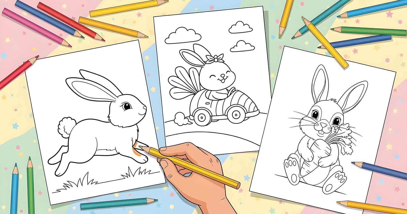 Printable Coloring Pages for Bunny
