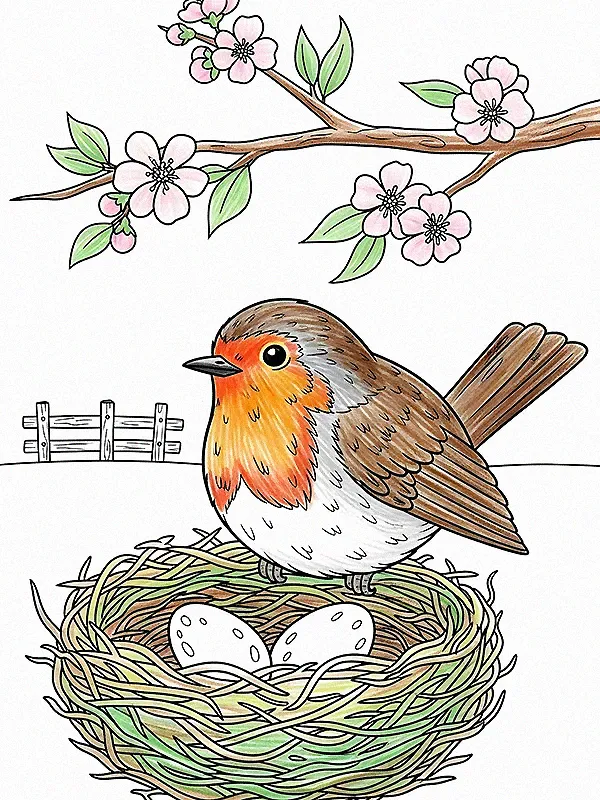 Bird Coloring Pages