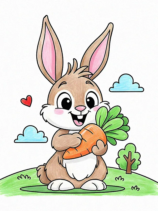 Bunny Coloring Pages