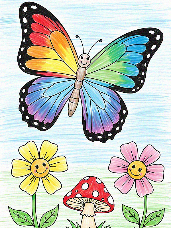 Butterfly Coloring Pages