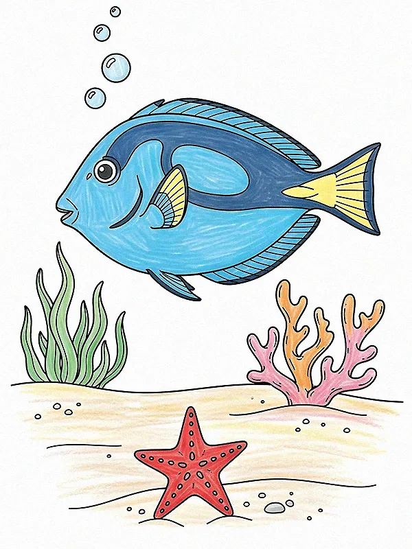 Fish Coloring Pages