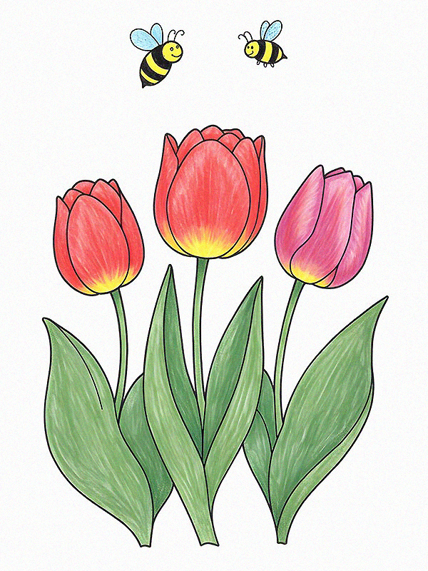 Flower Coloring Pages
