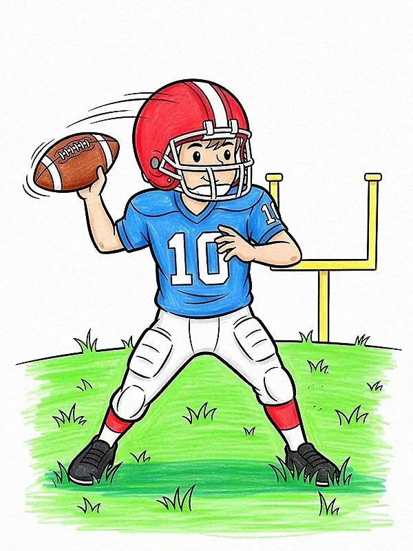 Football Coloring Pages