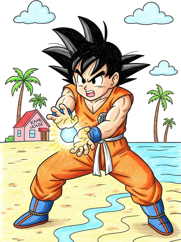 Goku Coloring Pages