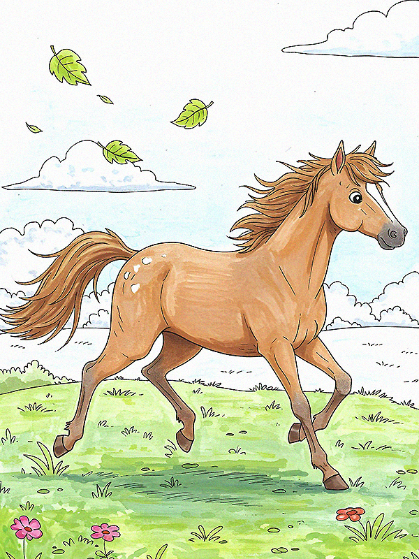 Horse Coloring Pages