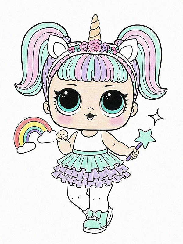 LOL Surprise Coloring Pages