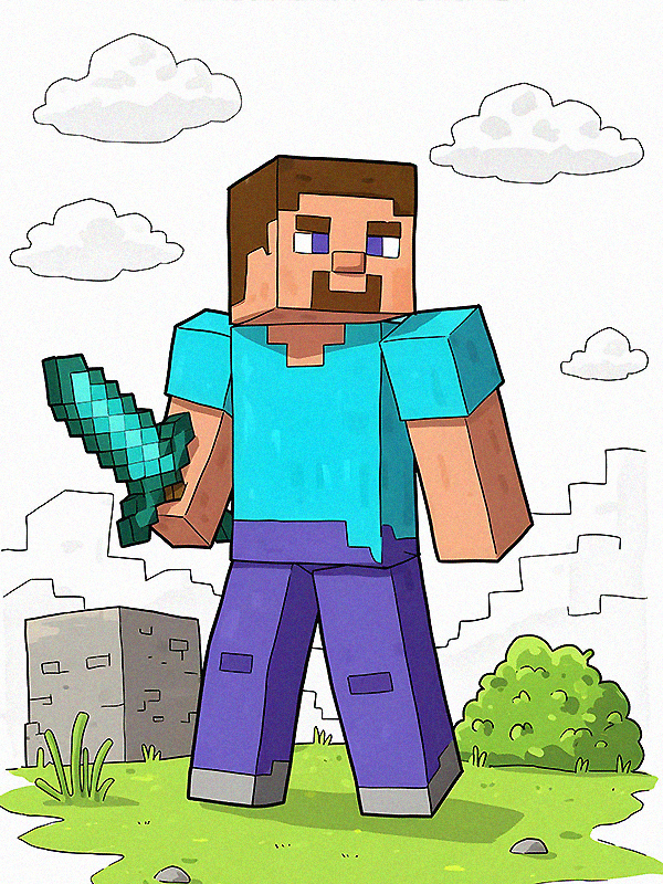 Minecraft Coloring Pages
