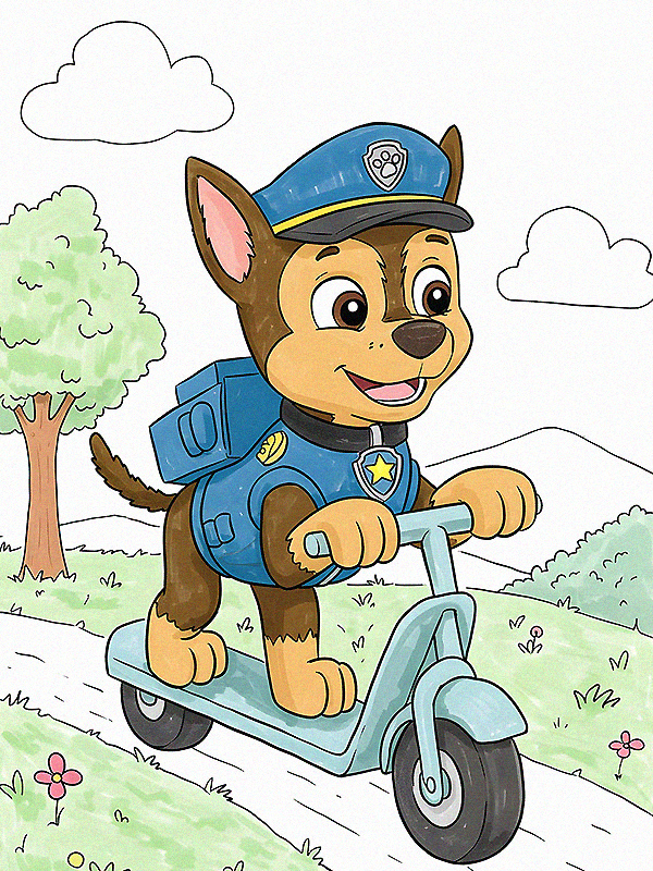 Paw Patrol Coloring Pages