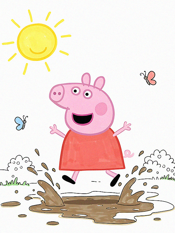 Peppa Pig Coloring Pages