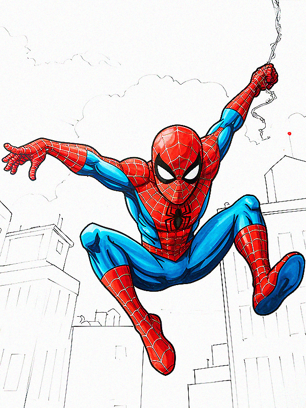 Spiderman Coloring Pages