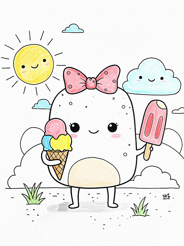 Squishmallow Coloring Pages