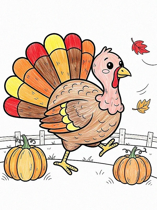 Thanksgiving Coloring Pages