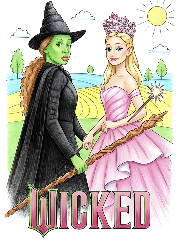 Wicked Coloring Pages