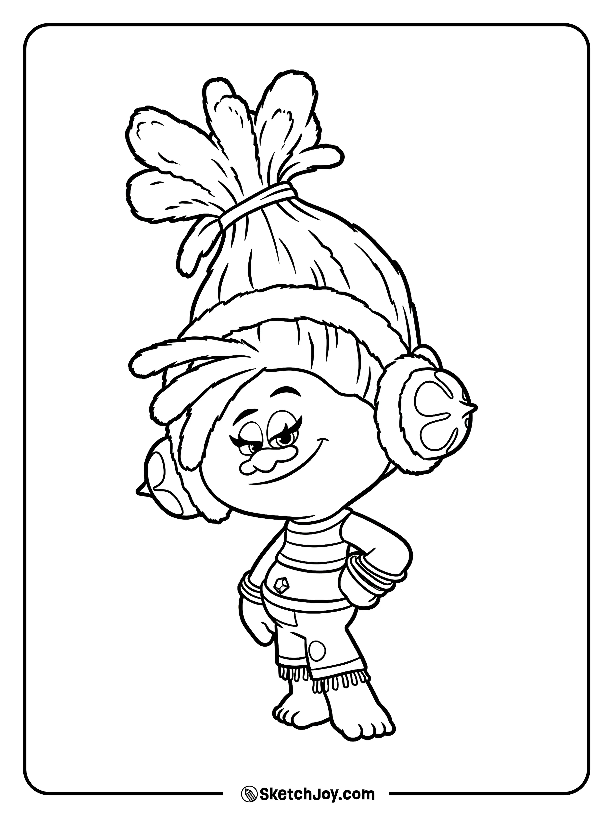 DJ Suki  wears warm earmuffs and a scarf with a confident smile.
