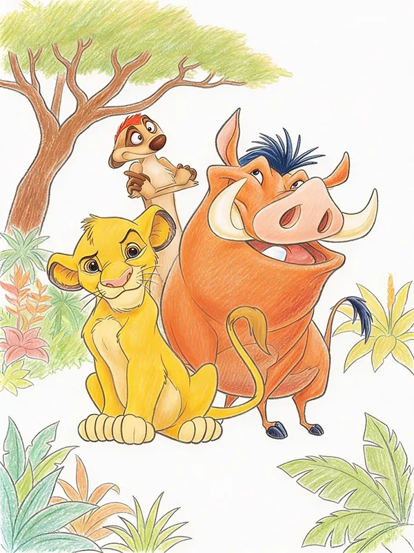 Lion King Coloring Pages