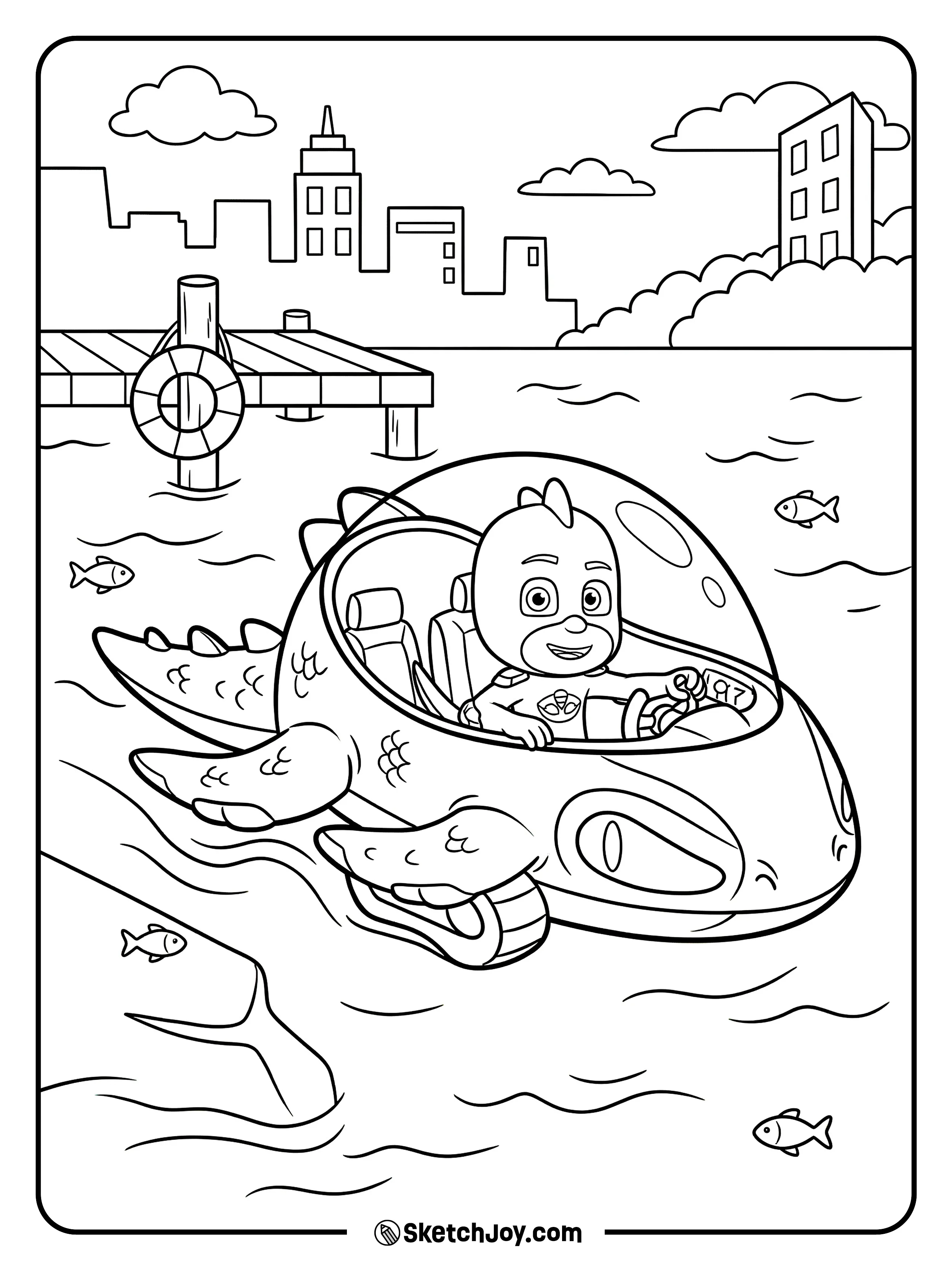 Gekko rides in to block a slippery plan.