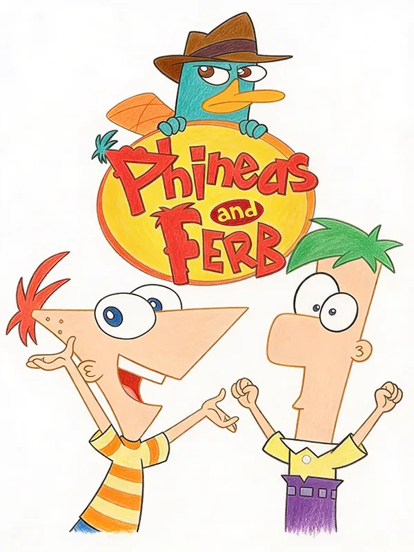 Phineas and Ferb Coloring Pages