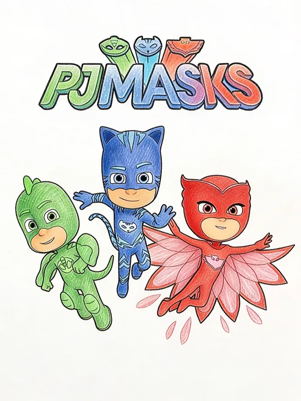 PJ Masks Coloring Pages