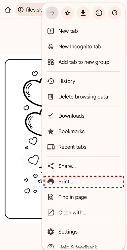 How to print on Android