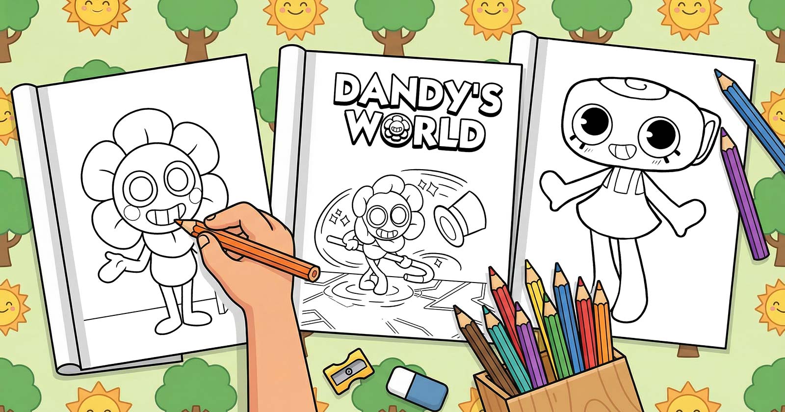 Printable Coloring Pages for Dandy’s World