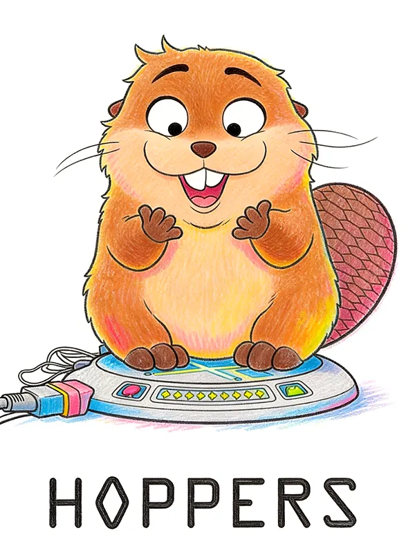 Hoppers Coloring Pages