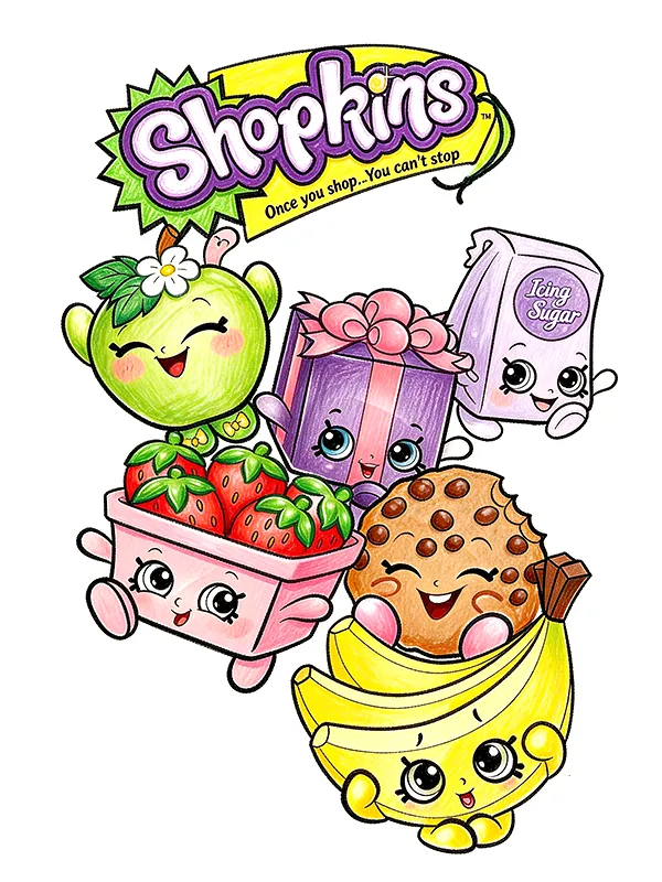 Shopkins Coloring Pages