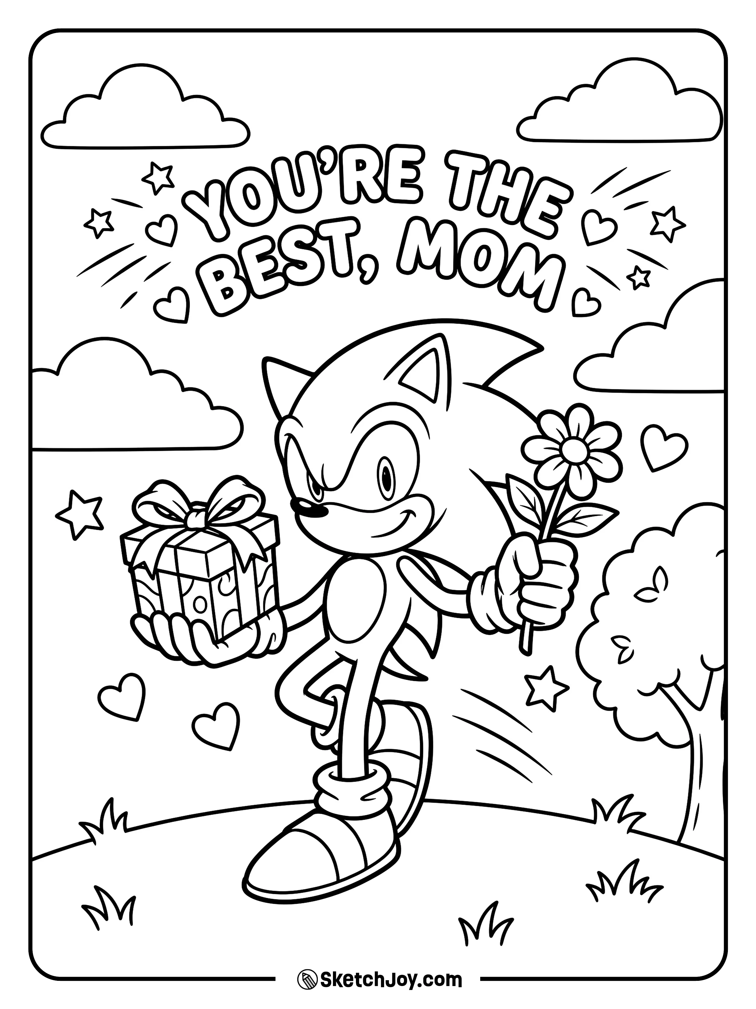 Sonic brings a fast surprise gift for Mother’s Day.