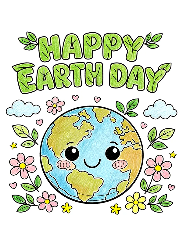 Earth Day Coloring Pages