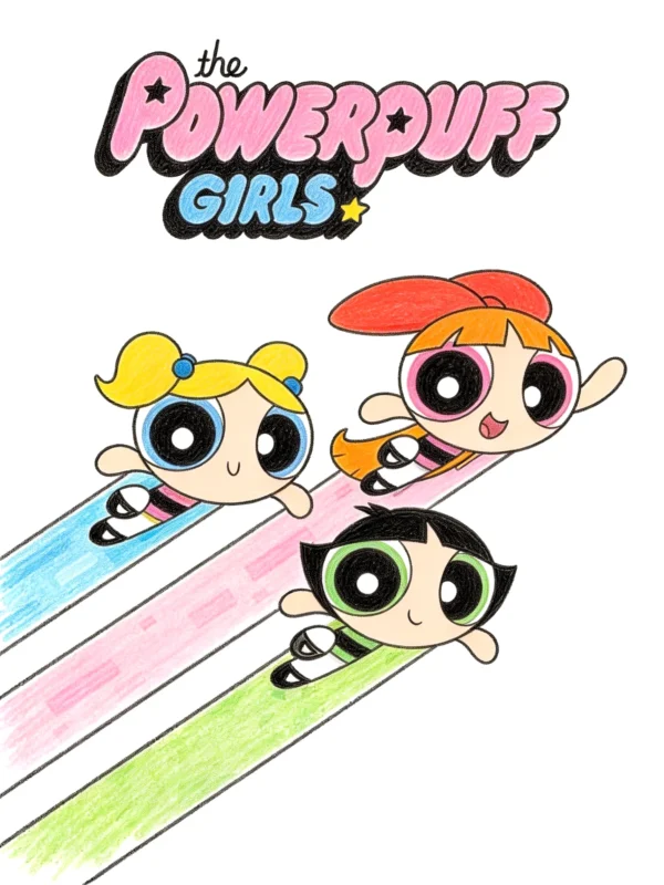Powerpuff Girls Coloring Pages