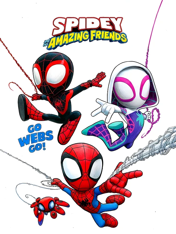 Spidey and His Amazing Friends Coloring Pages
