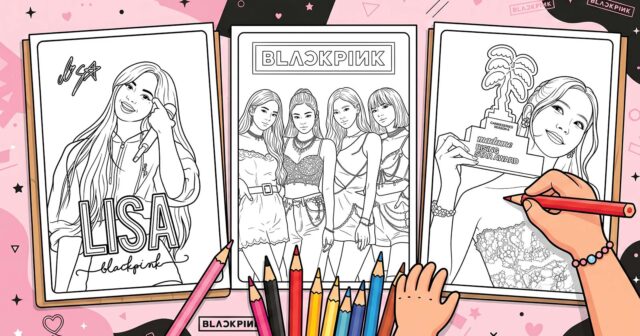 27 BLACKPINK Coloring Pages (Free Printable PDFs)