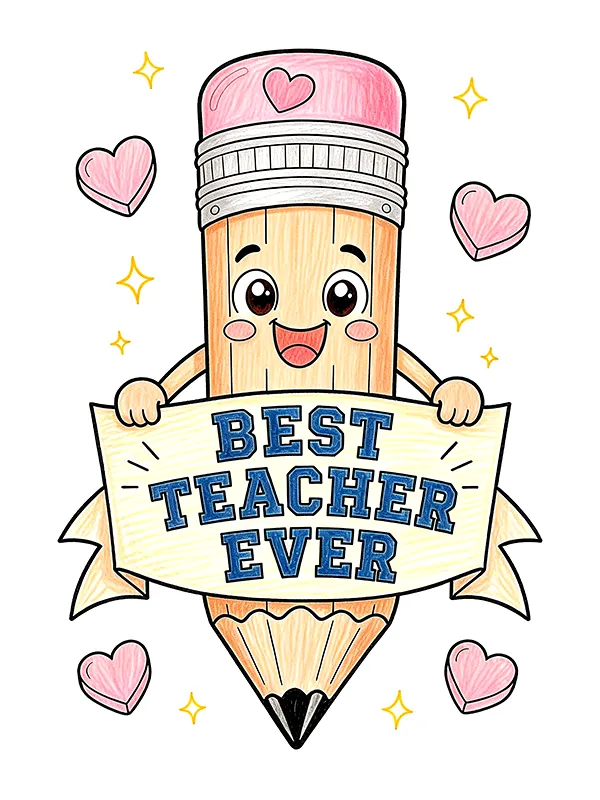 Teacher Appreciation Coloring Pages