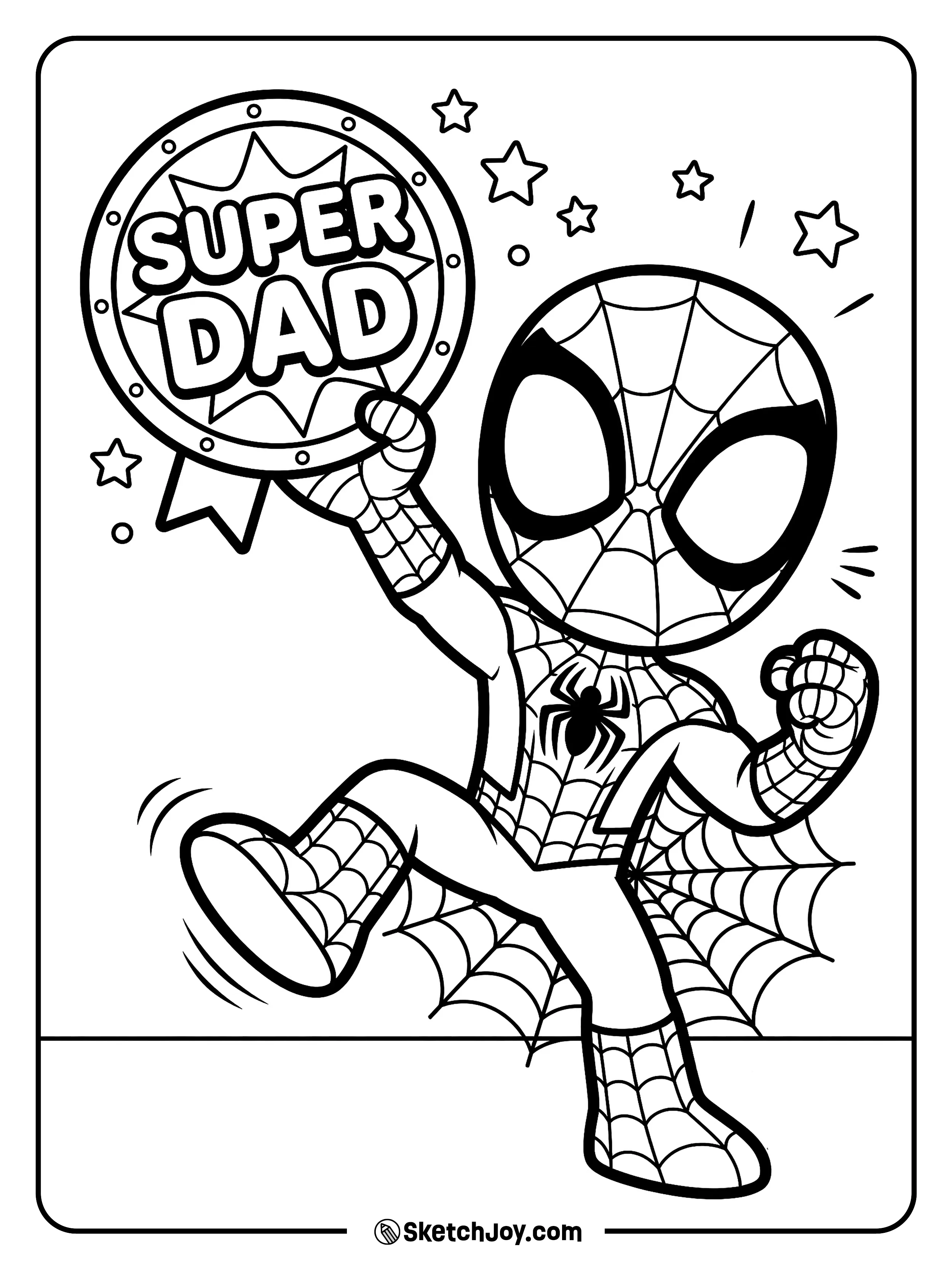 Spidey shares a hero-style Fatherâs Day message for Dad.