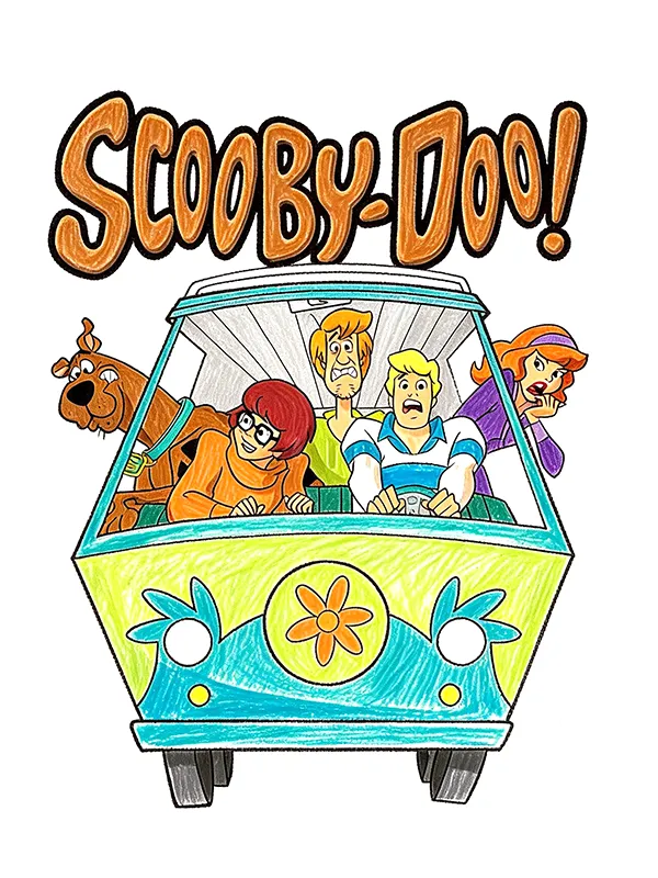 Scooby-Doo Coloring Pages