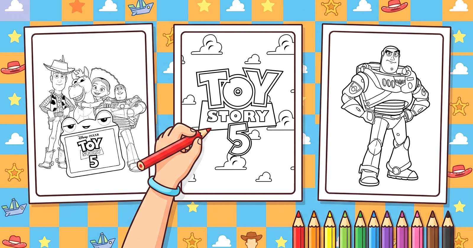 Printable Coloring Pages for Toy Story