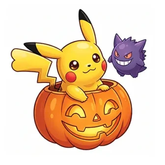 Pokemon Halloween Halloween Coloring Pages